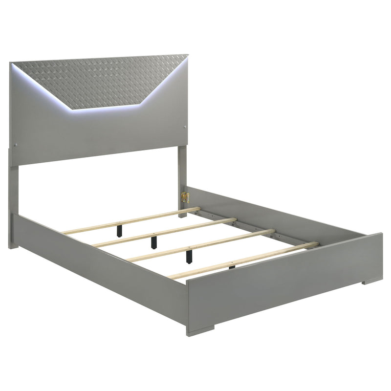 Pierce - Juego de dormitorio con iluminación LED