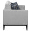 Montauk - 2 Piece Arms Living Room Set With Upholstered Seating - Light Gray