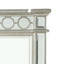 Varian - Mirrored Designed Mirror - Silver