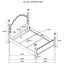 Berwick - 4 Poster Queen Bed With Serpentine Headboard - Dark Oak