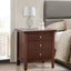 Hammond - 3 Drawer Nightstand - Cappuccino