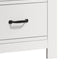 Cassini - 2 Drawer Nightstand Bedside Table - White