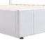 Elegant Upholstered Platform Bed With Hydraulic Storage System