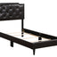 Button Tufted Bed Charming For Cozy Spaces