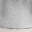 Modern Round Accent Table With Hammered Surface