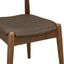Dining Chairs With Ergonomic Backrest (Set of 2)