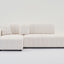 Jessica - Lamb Wool Sectional Sofa With Chaise, Versatile Configuration