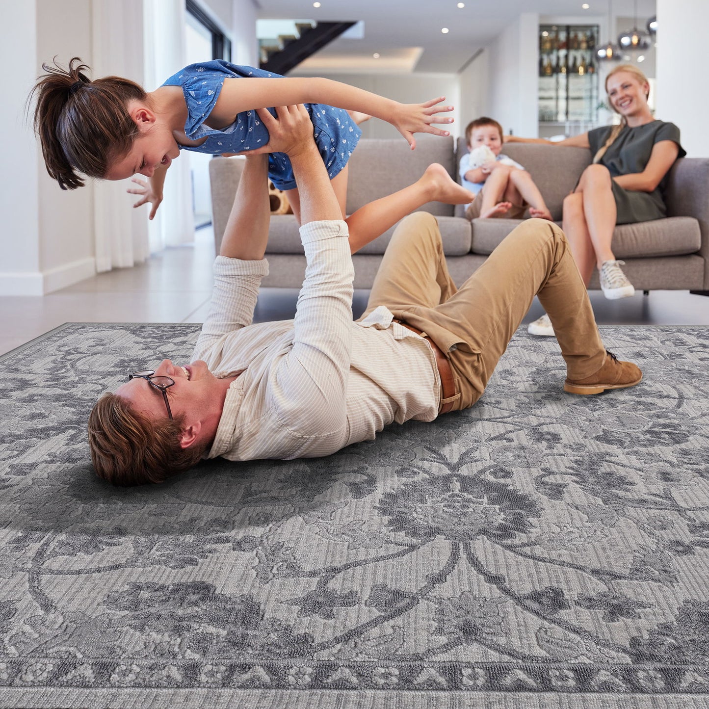 Marfi - Trendy Oriental Area Rug