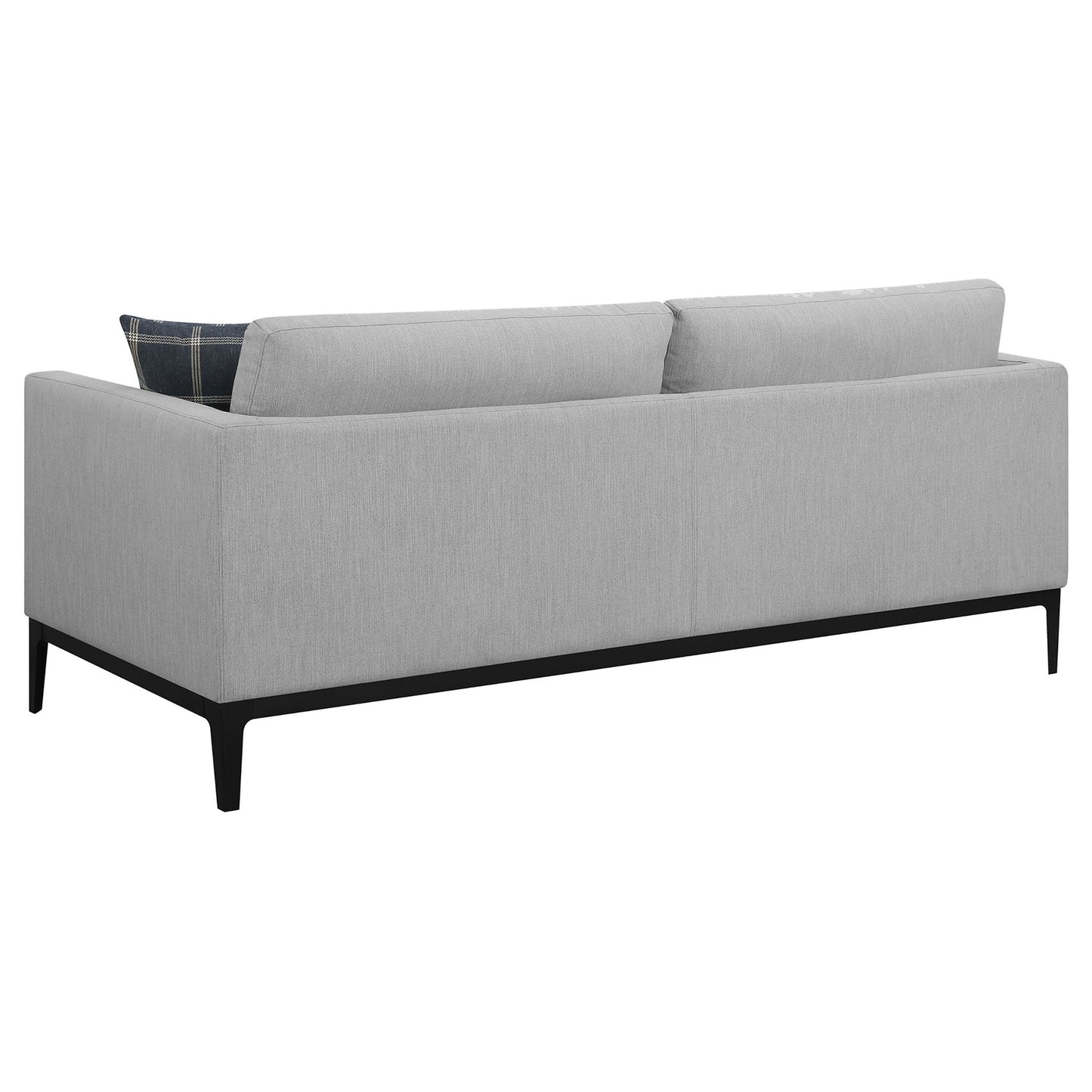 Montauk - 2 Piece Arms Living Room Set With Upholstered Seating - Light Gray