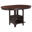Avonlea - 5 Piece Set With Round Table And Upholstered Chairs - Chestnut