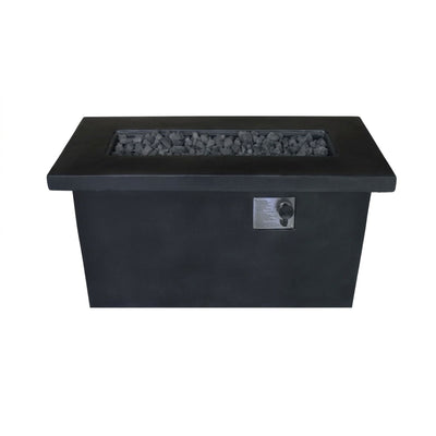 Propane / Natural Gas Outdoor Fire Pit Table - Charcoal