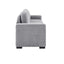 Modern 3 Seater Sofa With Curved Backrest