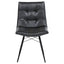 Tufted Back Dining Chairs (Set of 4) - Black