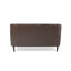Sophisticated Loveseat With Diamond Stitched Detailing