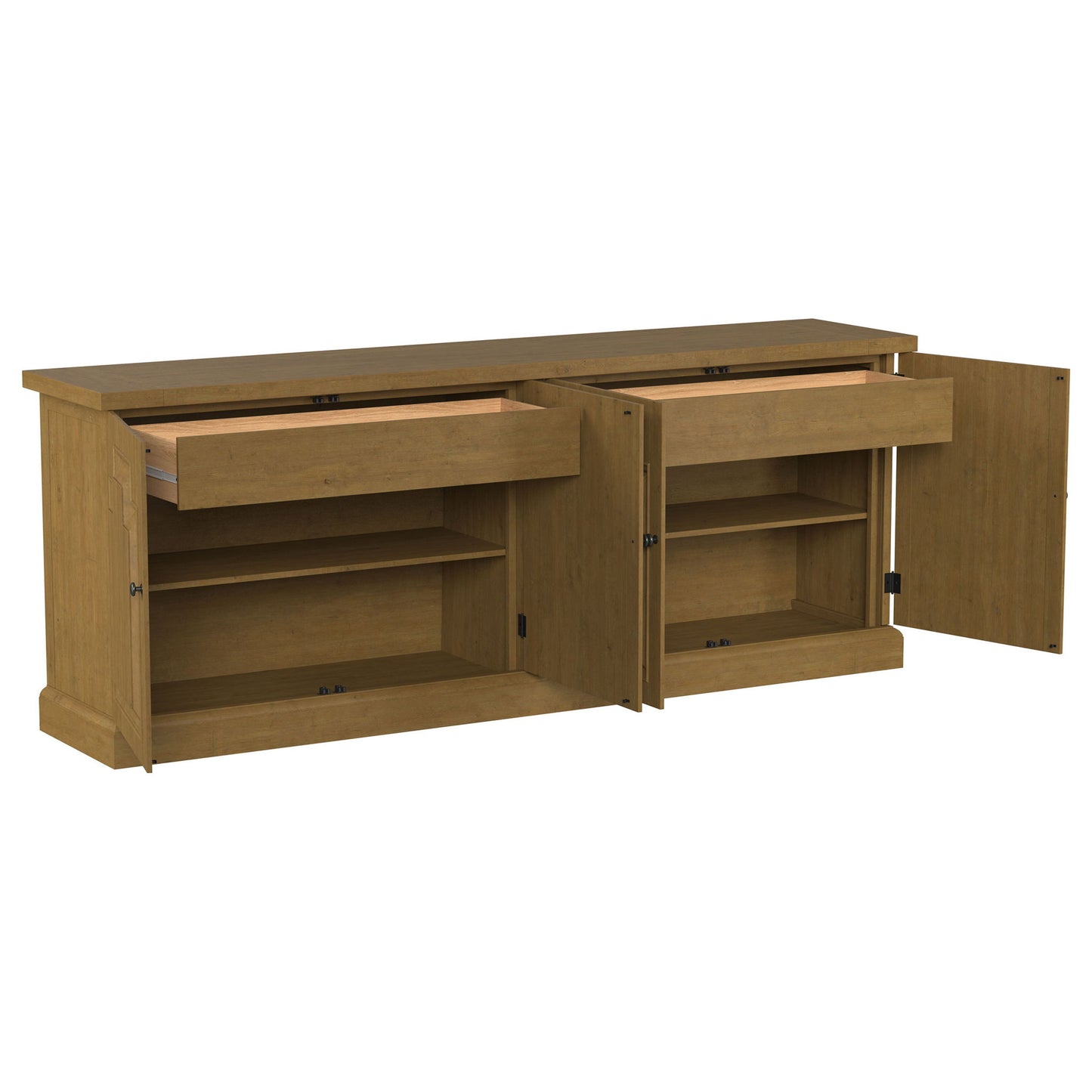 Allende - 4 Door Sideboard - Rustic