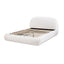 Archie Puffy Grounded - Upholstered Platform Bed