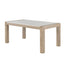 Vanilla - Real Marble Dining Table - Beige / Light Natural