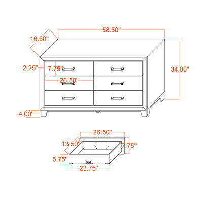 Urban - 5 Piece Set With Bookcase