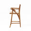 Barstool With Soft Curved Lines And Sturdy Frame (Set of 2) - Brown