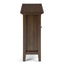 Bedford - Low Storage Media Cabinet - Rustic Natural Aged Brown