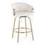 Claire - Contemporary & Glam Counter Stool (Set of 2)
