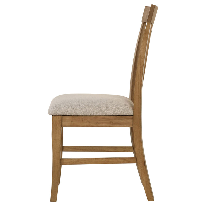 Auburn - Dining Side Chair (Set of 2) - Natural / Light Brown