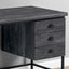 Computer Desk For Home Office, Laptop, 3 Storage Drawers, Contemporary & Moder