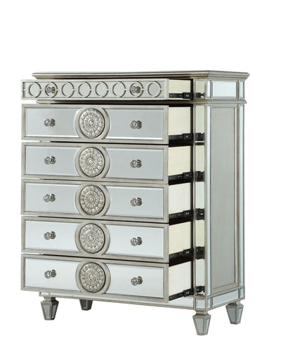 Varian - Mirrored Chest - Silver