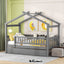 Creativity House Bed With Twin Size Trundle