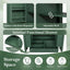 Bathroom Vanity With Sink With 2 Doors And Adjustable Shelf