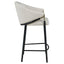 Sloped Arm Counter Stools (Set of 2) - Beige
