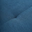 Ottoman, Compact Footrest For Living Room - Navy Blue