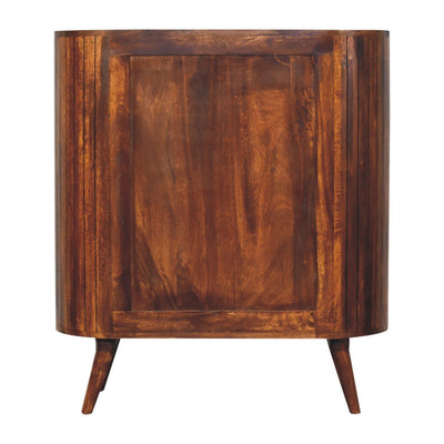 Cortez - Open Cabinet - Brown