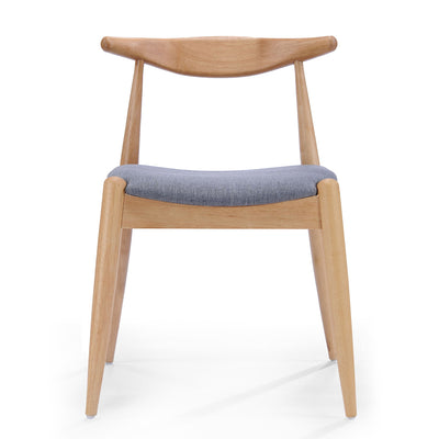 Elegant Dining Chairs With Ergonomic Backrest & Comfort Cushions (Set of 2)