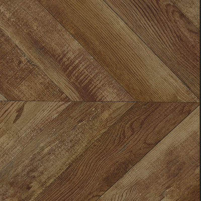 Herringbone - 3 Panel Screen - Brown