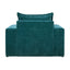 Upholstered Accent Chair With Wide Armrests And Ergonomic Back Support