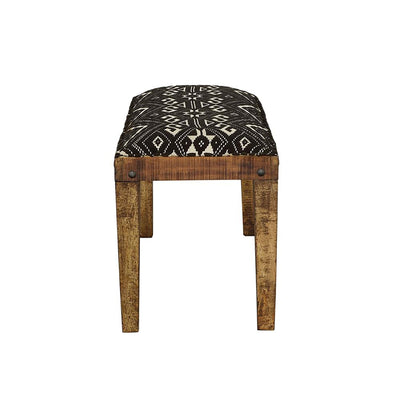 Upholstered Bench - Black