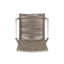 Outdoor Modern Aluminum Dining Chair Set With Rope Sea (Set of 2)