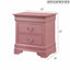 Louis Phillipe - Nightstand - Wood