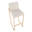 Fuji - Contemporary Design High Back Barstool