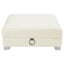 Cordelia - Square Ottoman - White