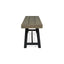 Cloud - Outdoor Bench With Acacia Wood Frame And Slat Panel Design
