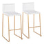 Mara - Contemporary Upholstered Barstool (Set of 2)