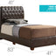 Tufted Upholstered Bed