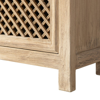 Arden - 2 Door Accent Storage Cabinet - Natural