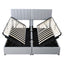 Upholstered Platform Bed With A Hydraulic Storage System