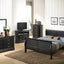 Panel Sleigh Bed