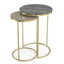 Ashley - 2 Piece Nesting Table - Gold