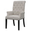 Norwich - Dining Arm Chair With Button Tufting And Rolled Top