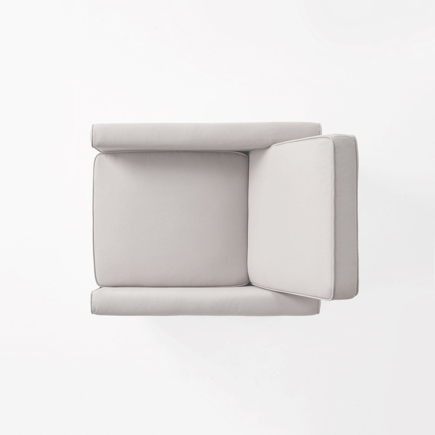 Upholstered Push Back Recliner Chair For Living Room
